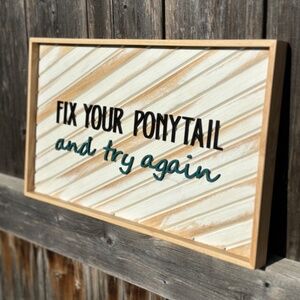 Wood Sign Handmade Home Décor – 9.5” x 16”